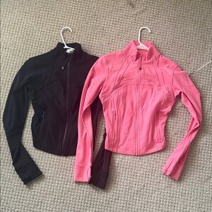 Pair of Lululemon Define Cropped Jackets
